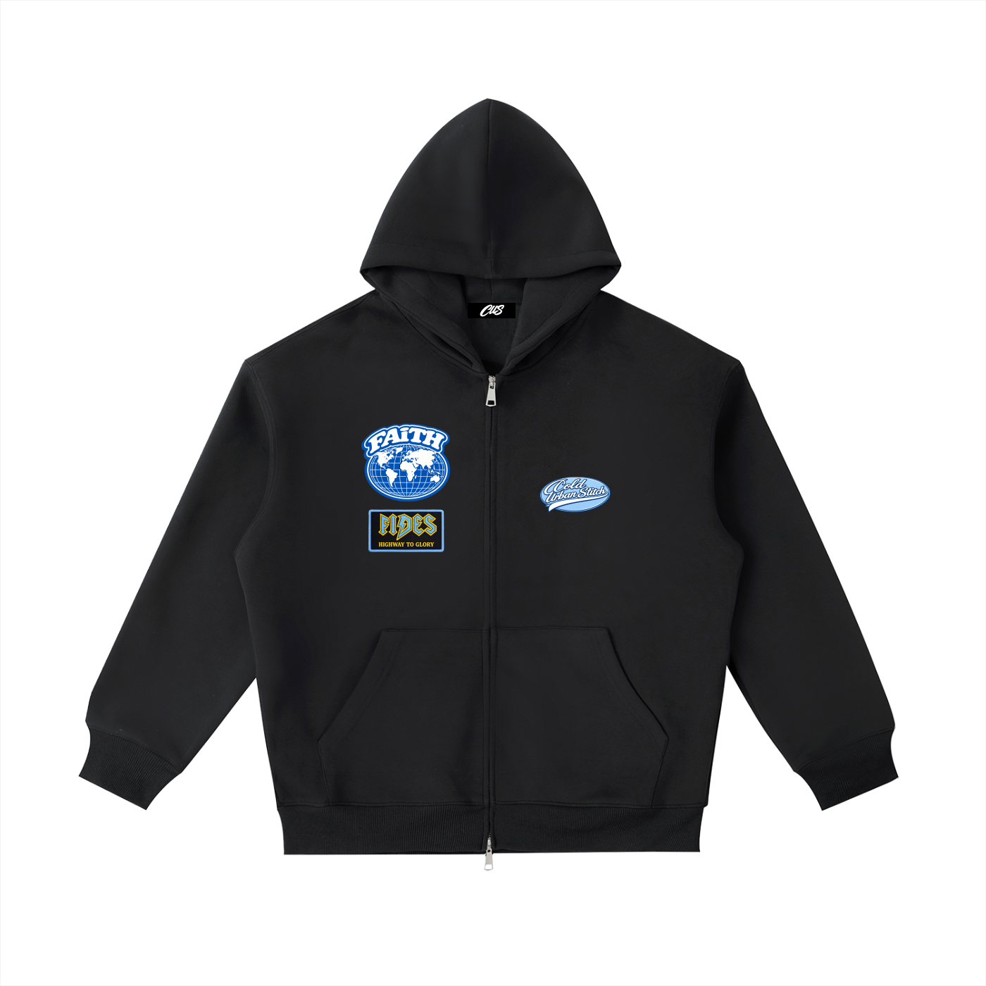 Sudadera con capucha Essential Heavyweight con bolsillo