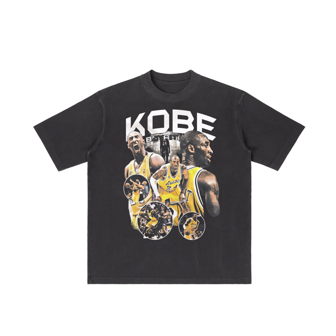 Camiseta de peso pesado "24"