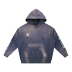 Sudadera con capucha lavada "No Prime" 
