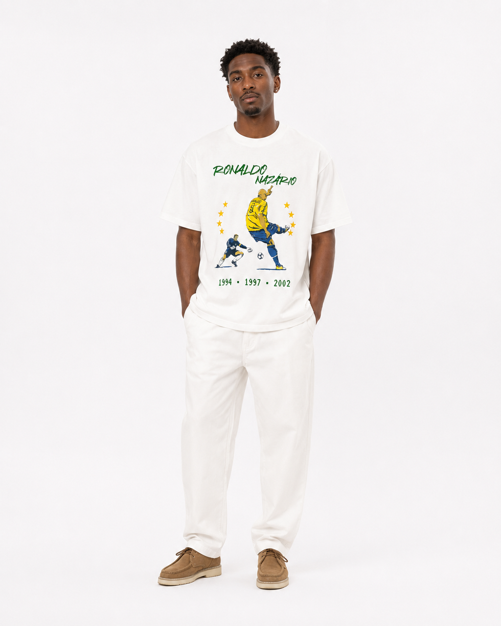 "Ronaldo Fenómeno" Vintage Wash T-shirt