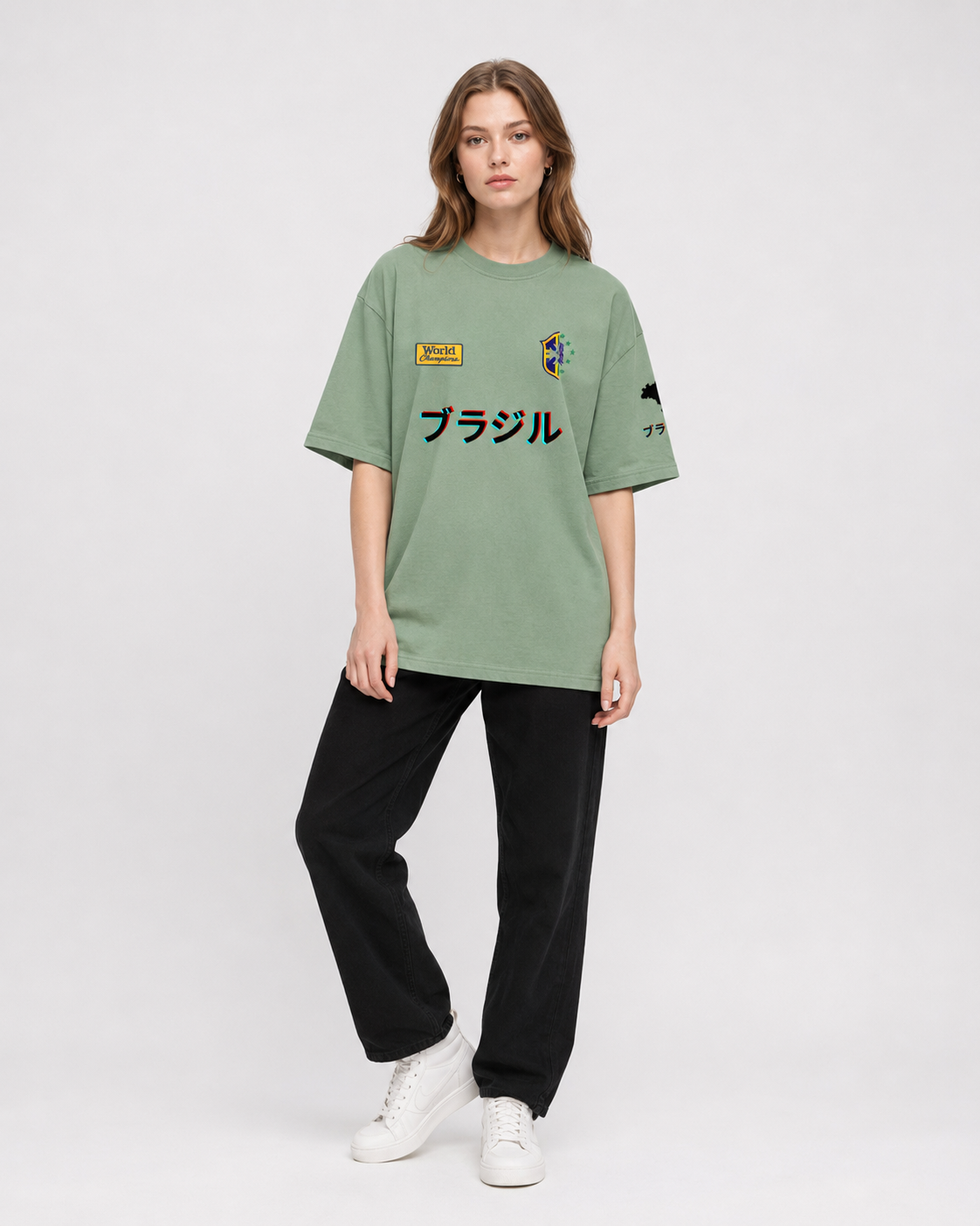 Camiseta pesada "Brasil"