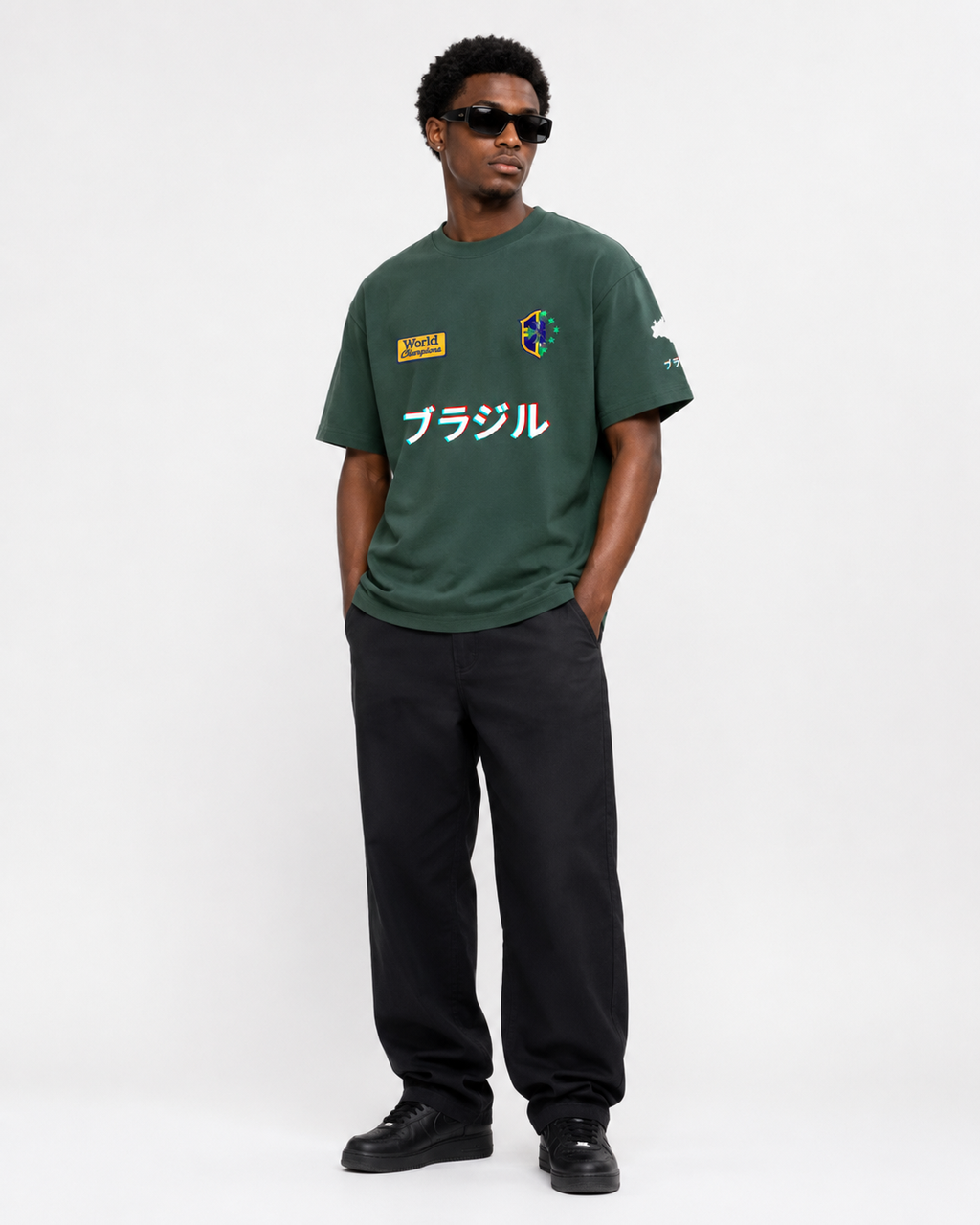 "Brazil" Home Heavyweight T-Shirt