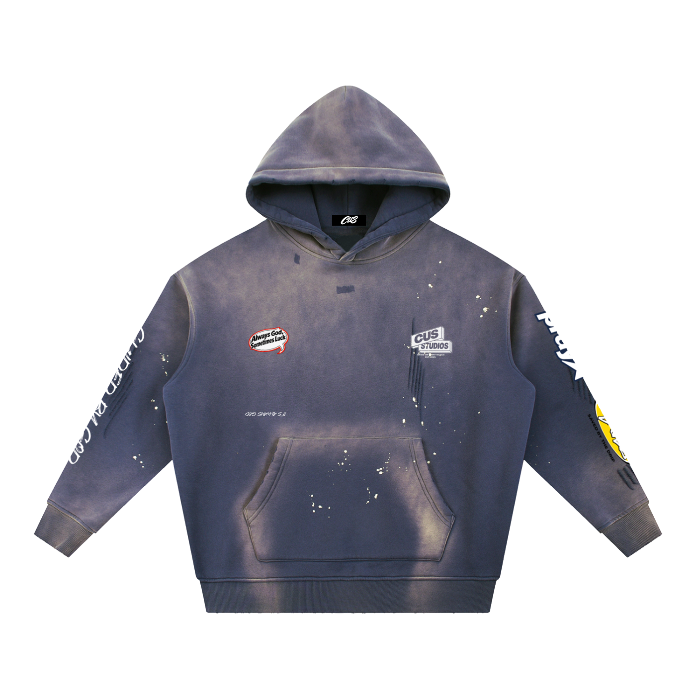 "Always GOD" Washed Hoodie