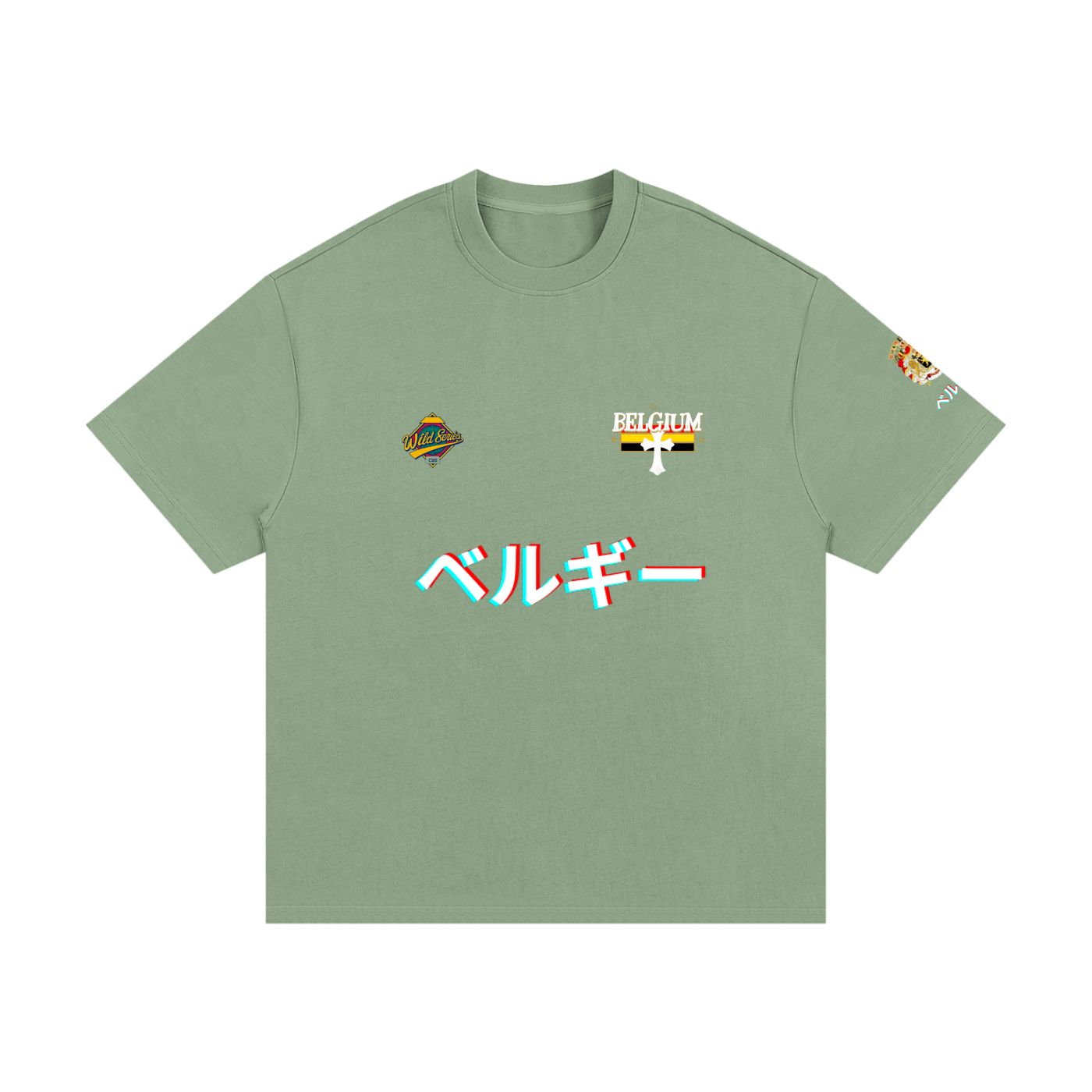 "Belgium" Heavyweight T-Shirt