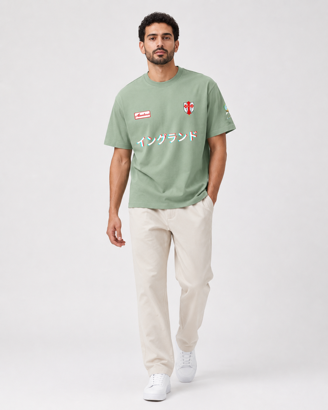 Camiseta de peso pesado "Inglaterra"