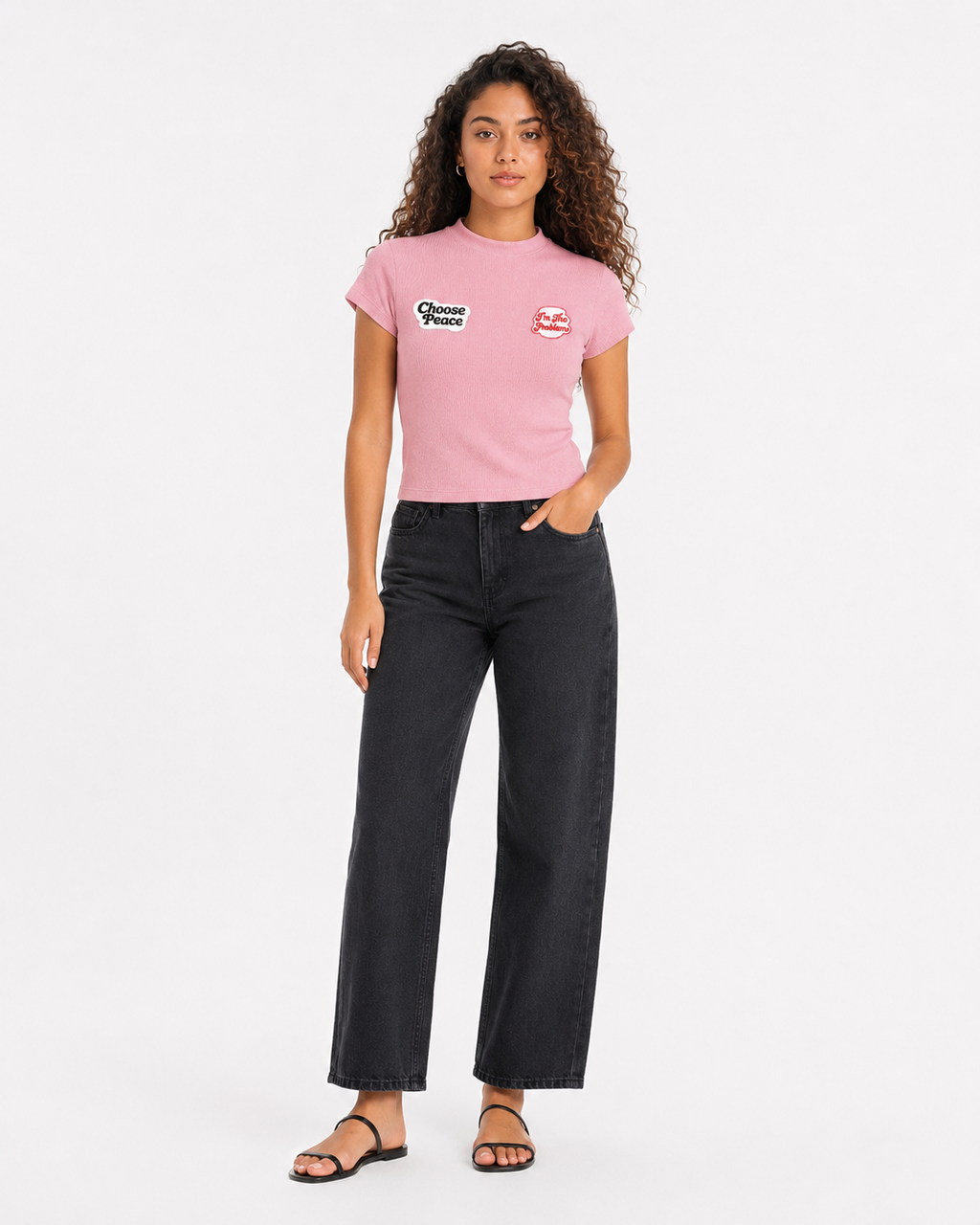 "Girly Mode" Slim Fit T-Shirt