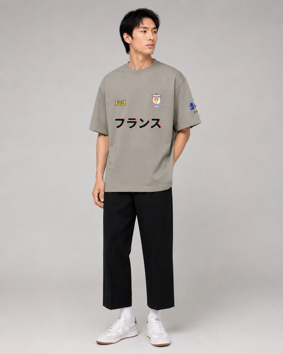 "France" Away Heavyweight T-Shirt