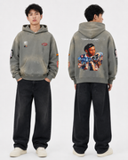 "No Prime" Washed Hoodie