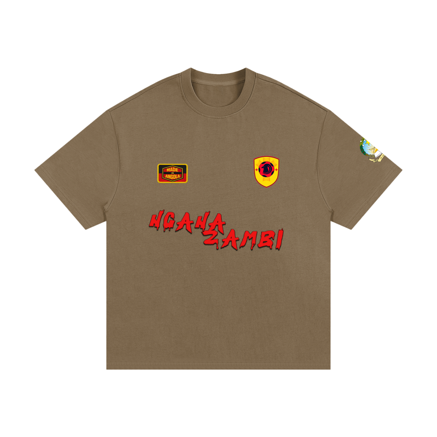 Camiseta de peso pesado "Angola" 