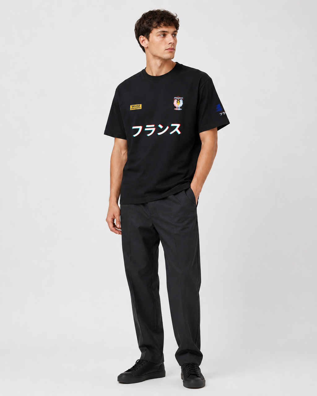 "France" Home Heavyweight T-Shirt