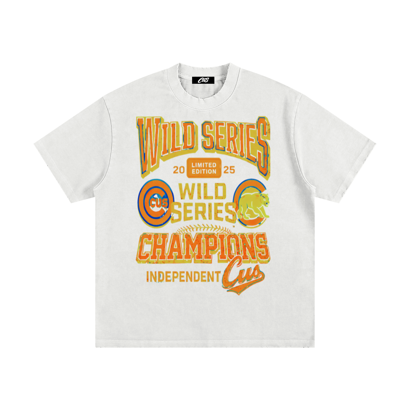 "Wild Series" Vintage Washed T-Shirt