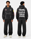 "Look Momma" Vintage Hoodie