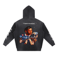 Sudadera con capucha lavada "No Prime" 