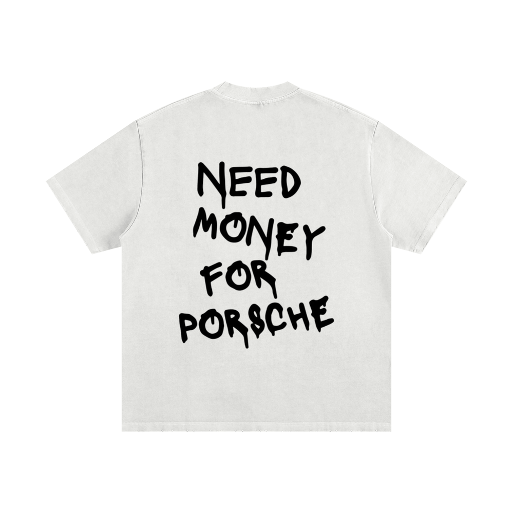 "Money For a Porsche" Vintage Washed T-Shirt