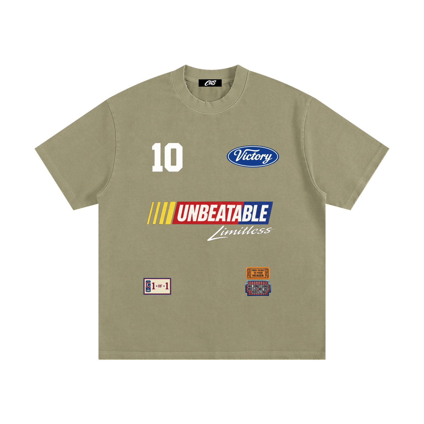 "Number 10" Vintage Washed T-Shirt