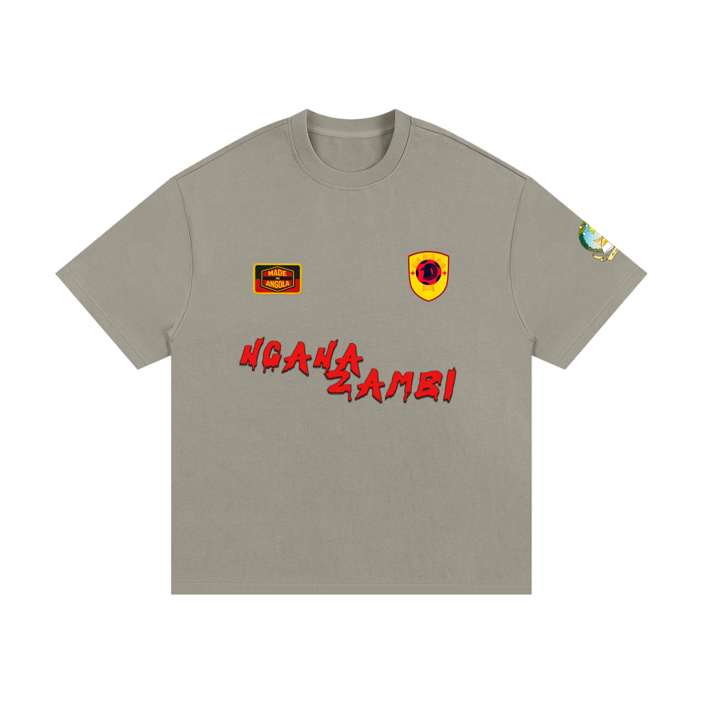 Camiseta de peso pesado "Angola" 