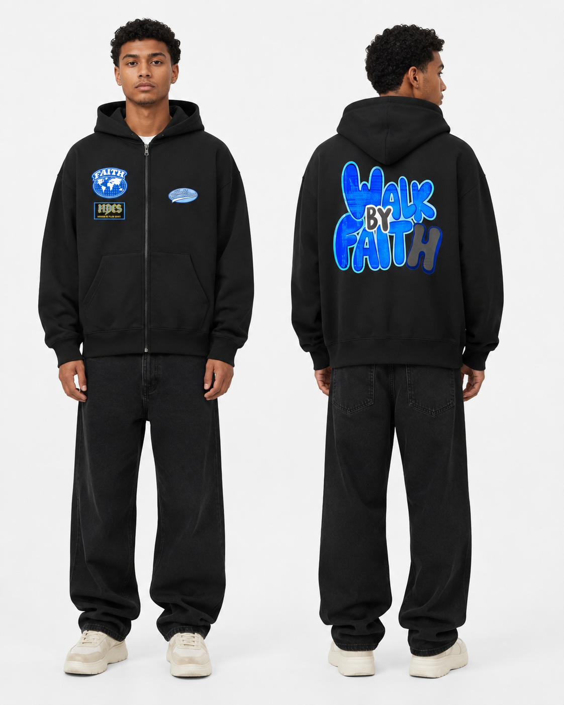 Sudadera con capucha Essential Heavyweight con bolsillo