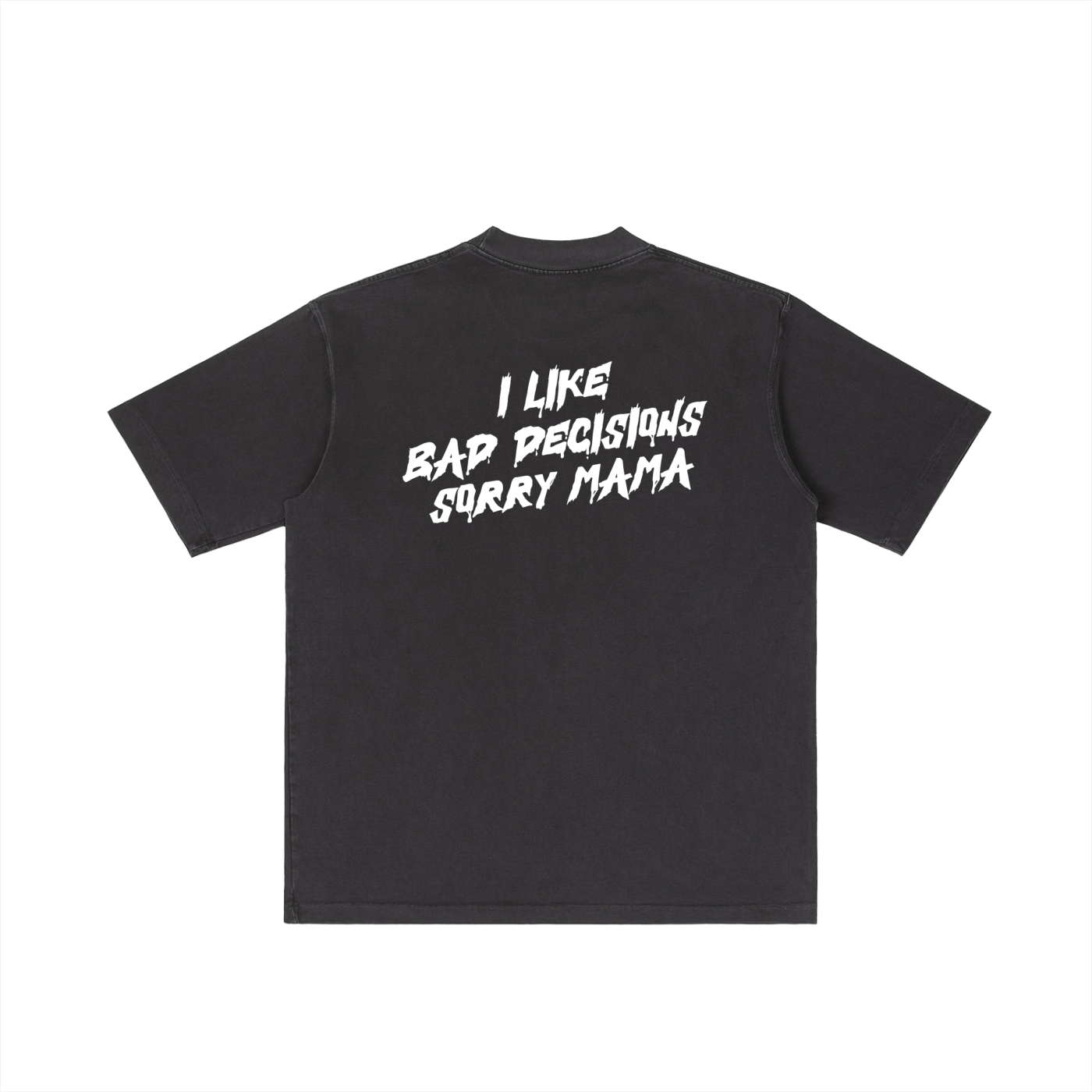 Camiseta de peso pesado "Sorry Mama" 