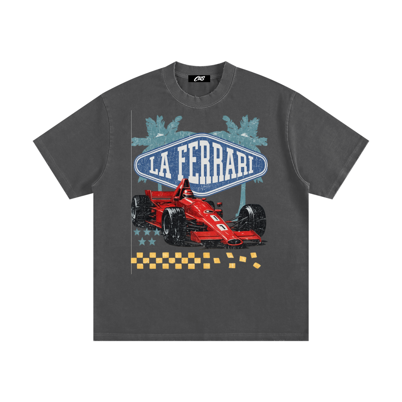 "La Ferrari" Vintage Washed T-Shirt