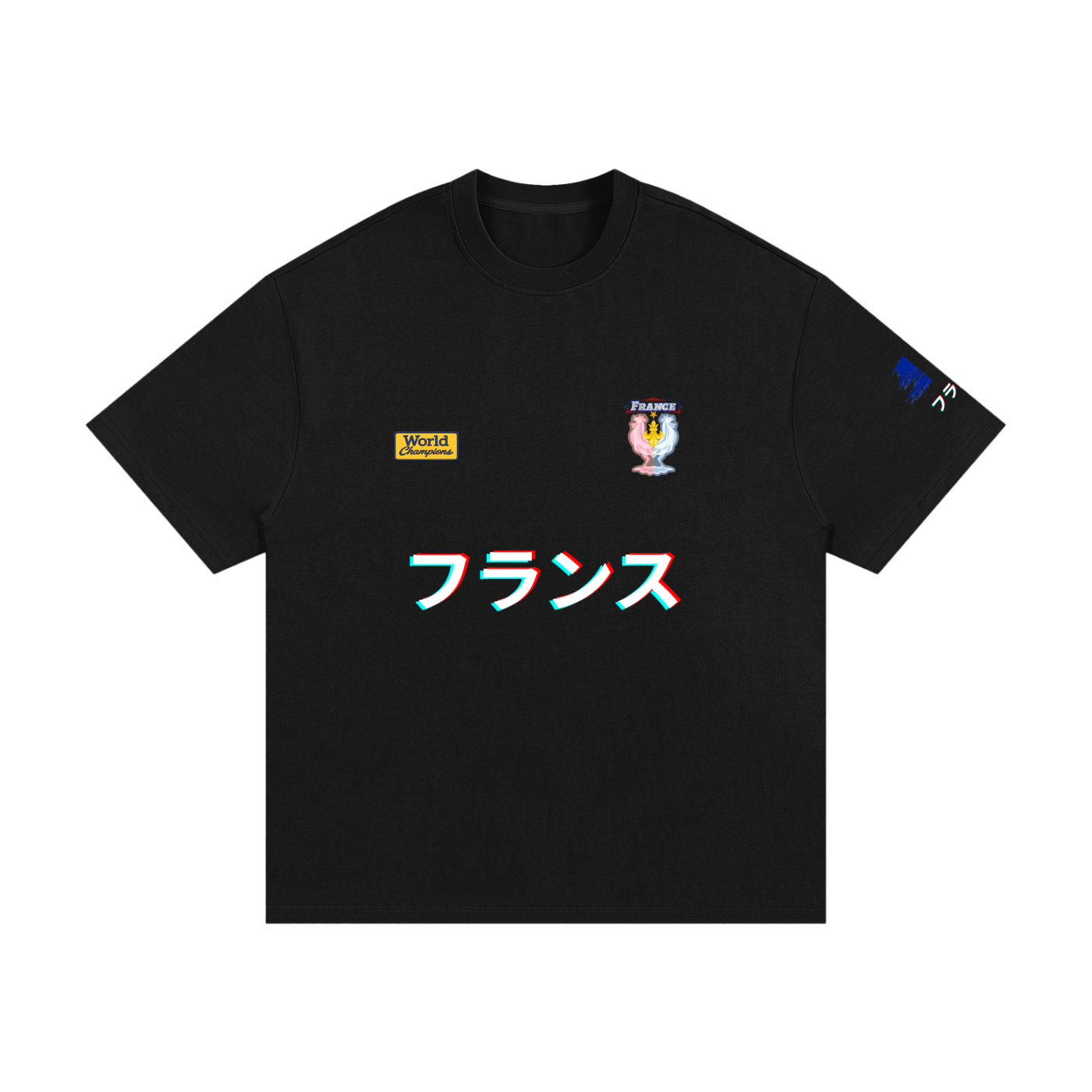 Camiseta pesada "Francia" 