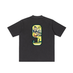 Camiseta Lavado Vintage "Ronaldo Fenómeno"