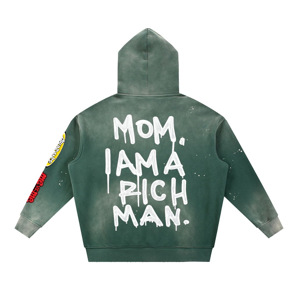"Look Mom" Vintage Hoodie