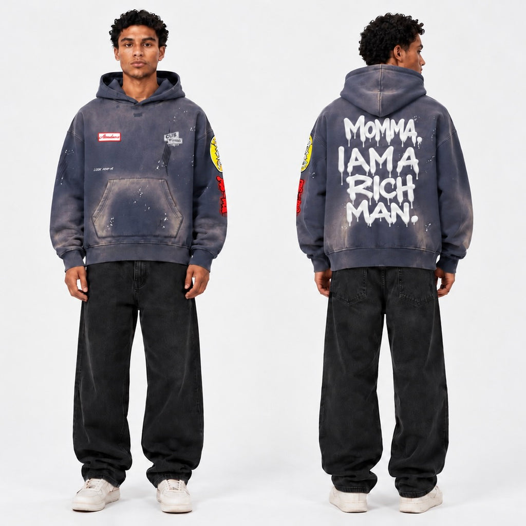 "Look Momma" Vintage Hoodie