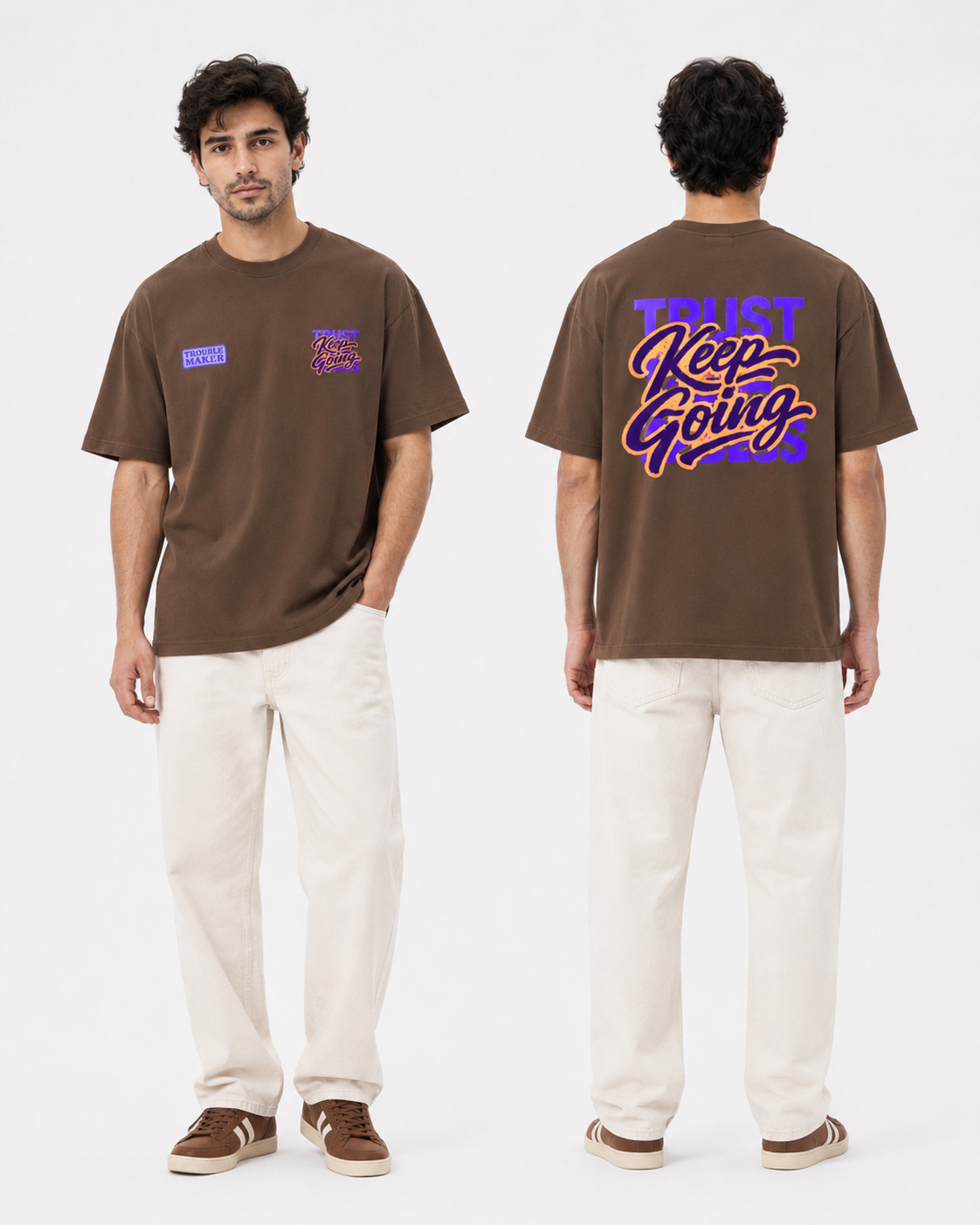 Camiseta "Sigue Adelante"