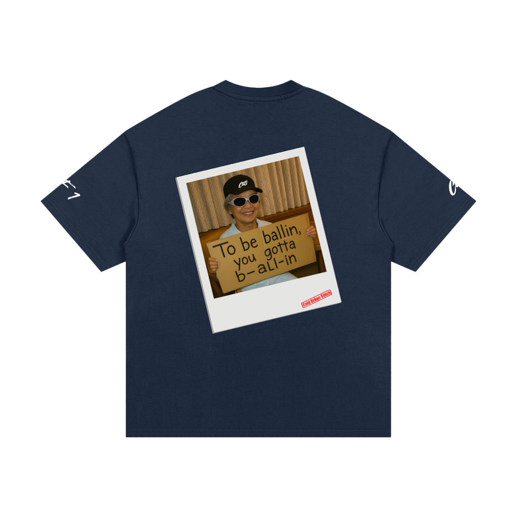 Camiseta esencial de algodón pesado