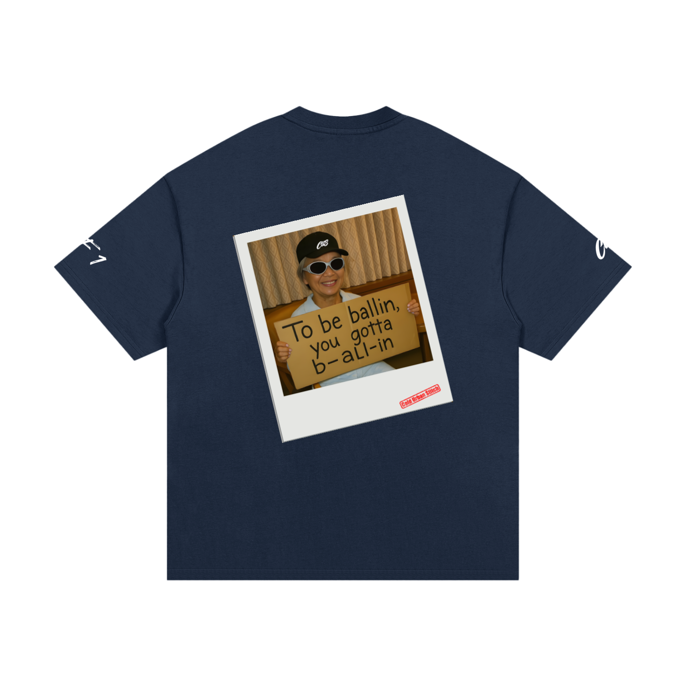 Camiseta esencial de algodón pesado