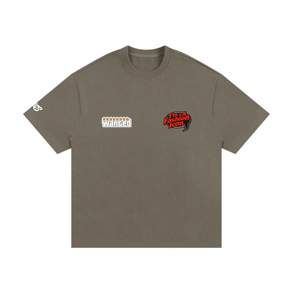 Camiseta de peso pesado "Risk"