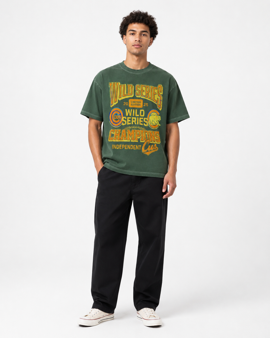 "Wild Series" Vintage Washed T-Shirt