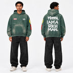 "Look Momma" Vintage Hoodie