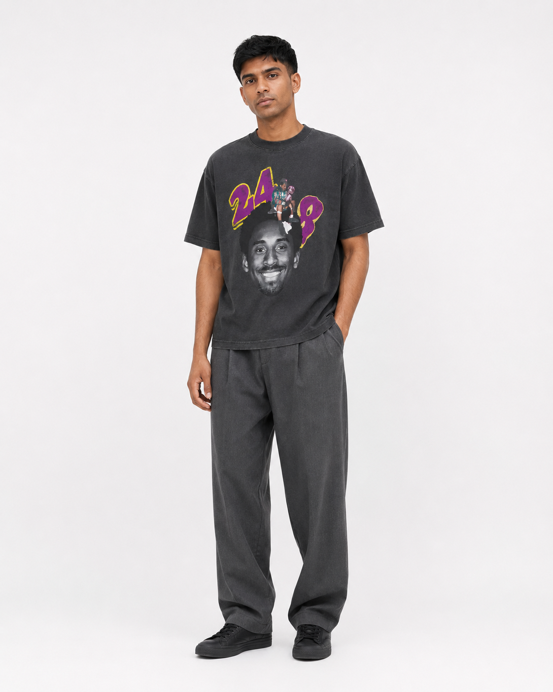 Camiseta de peso pesado "Mamba" 