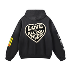 Sudadera con capucha extragrande "Esto no es IA"