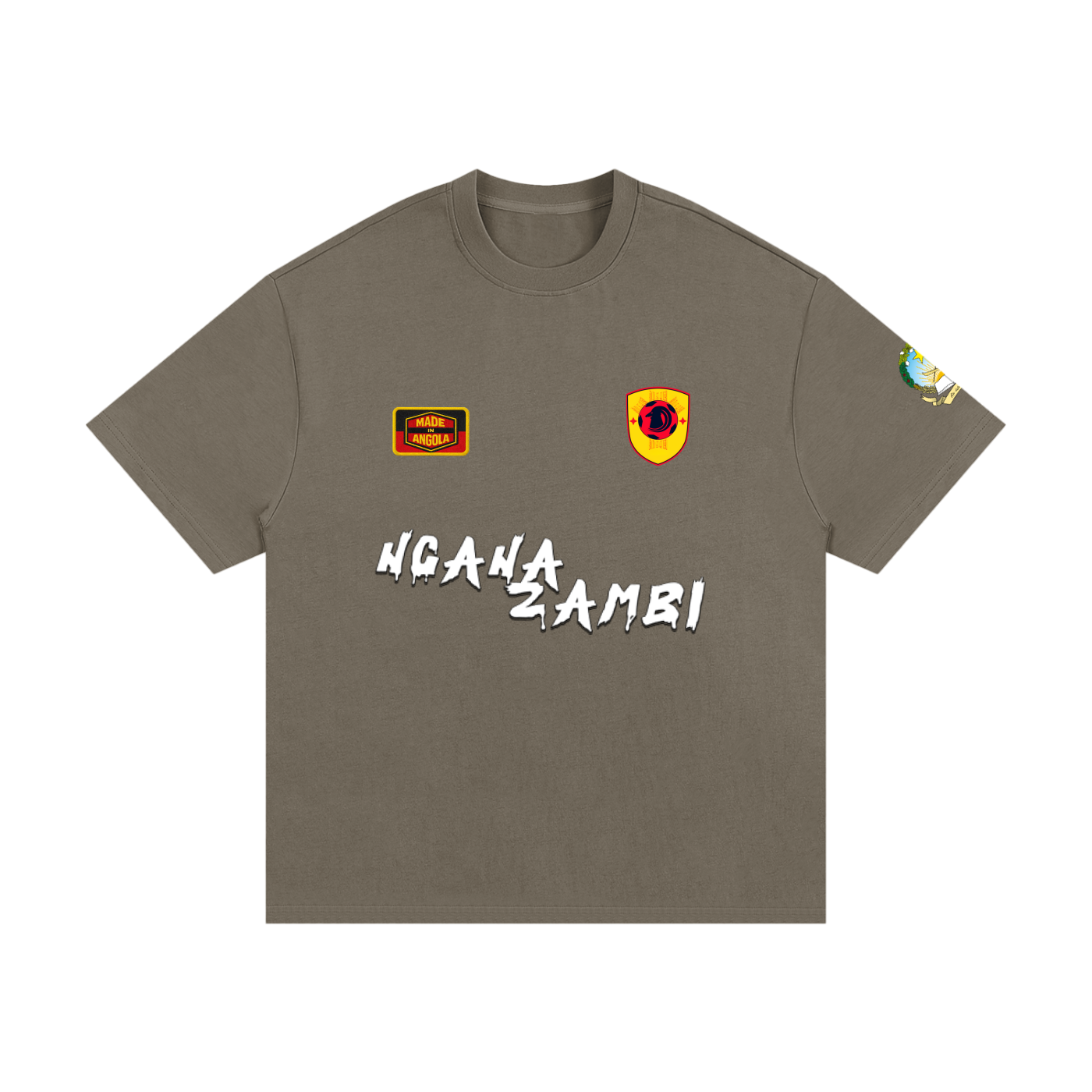 Camiseta de peso pesado "Angola" 