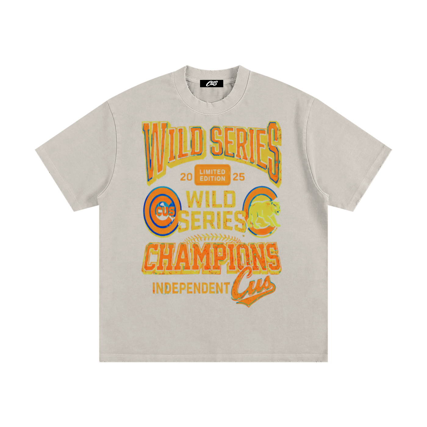 "Wild Series" Vintage Washed T-Shirt