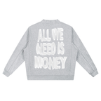"Money Manifest" Sweat Cardigan
