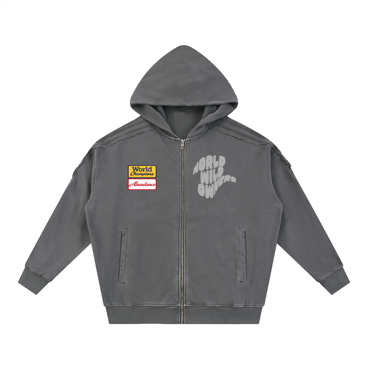 "World Wild Owners" Zip Hoodie