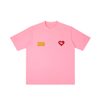 Camiseta vintage con hombros caídos y lavado
