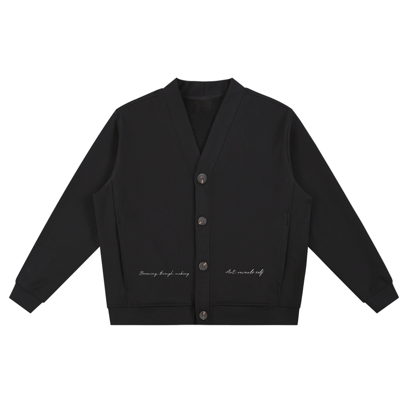 "Art" Sweat Cardigan