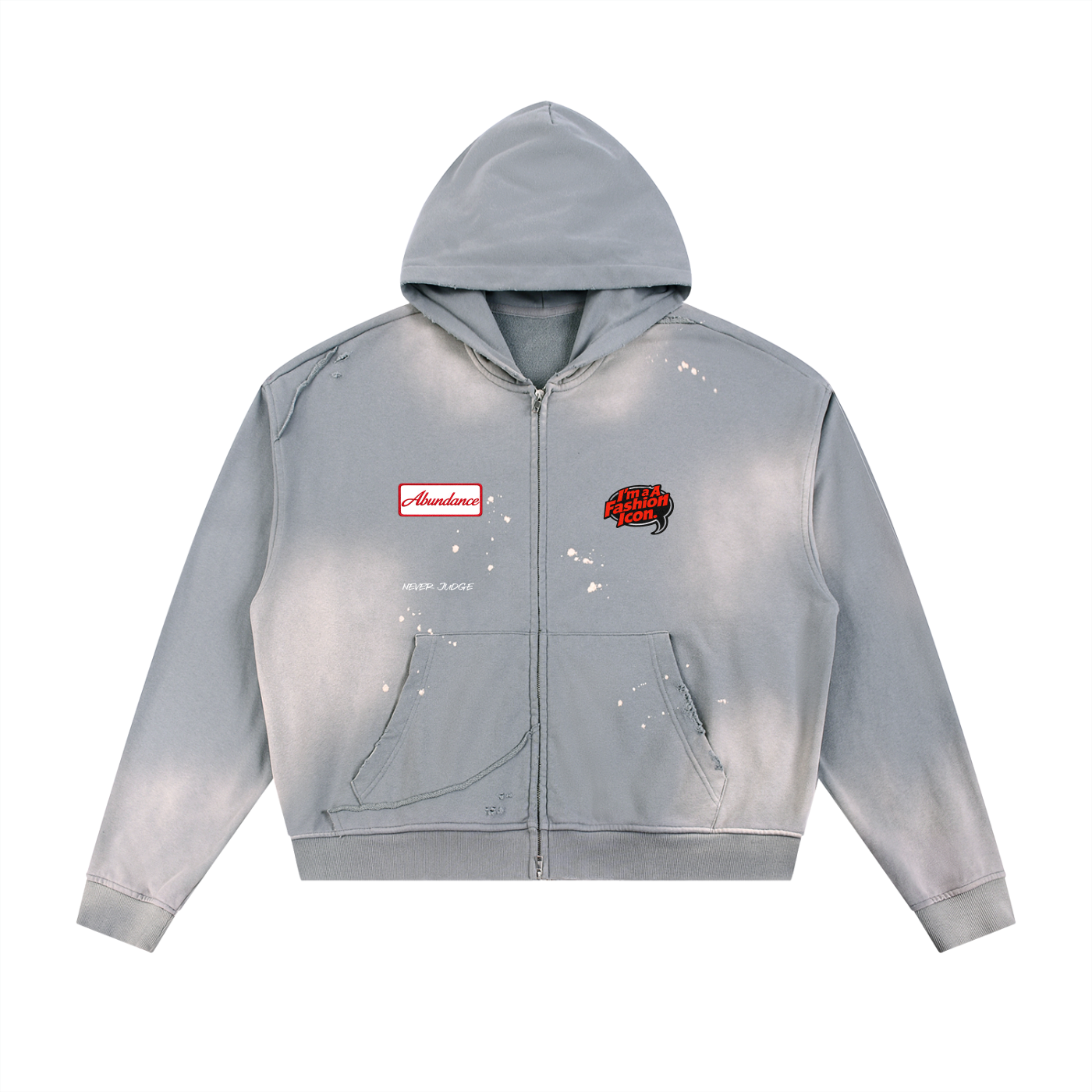 "No Risk" Zip Hoodie