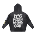 "Always GOD" Washed Hoodie