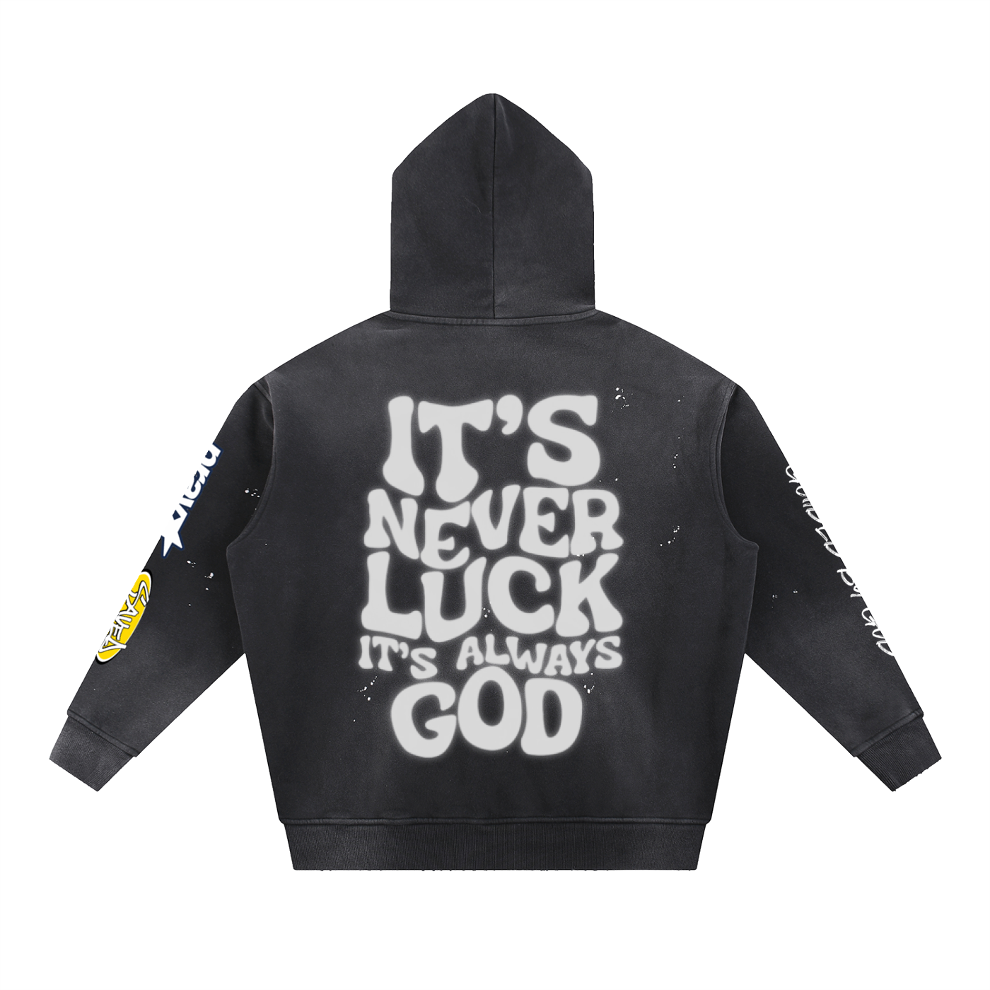 "Always GOD" Washed Hoodie
