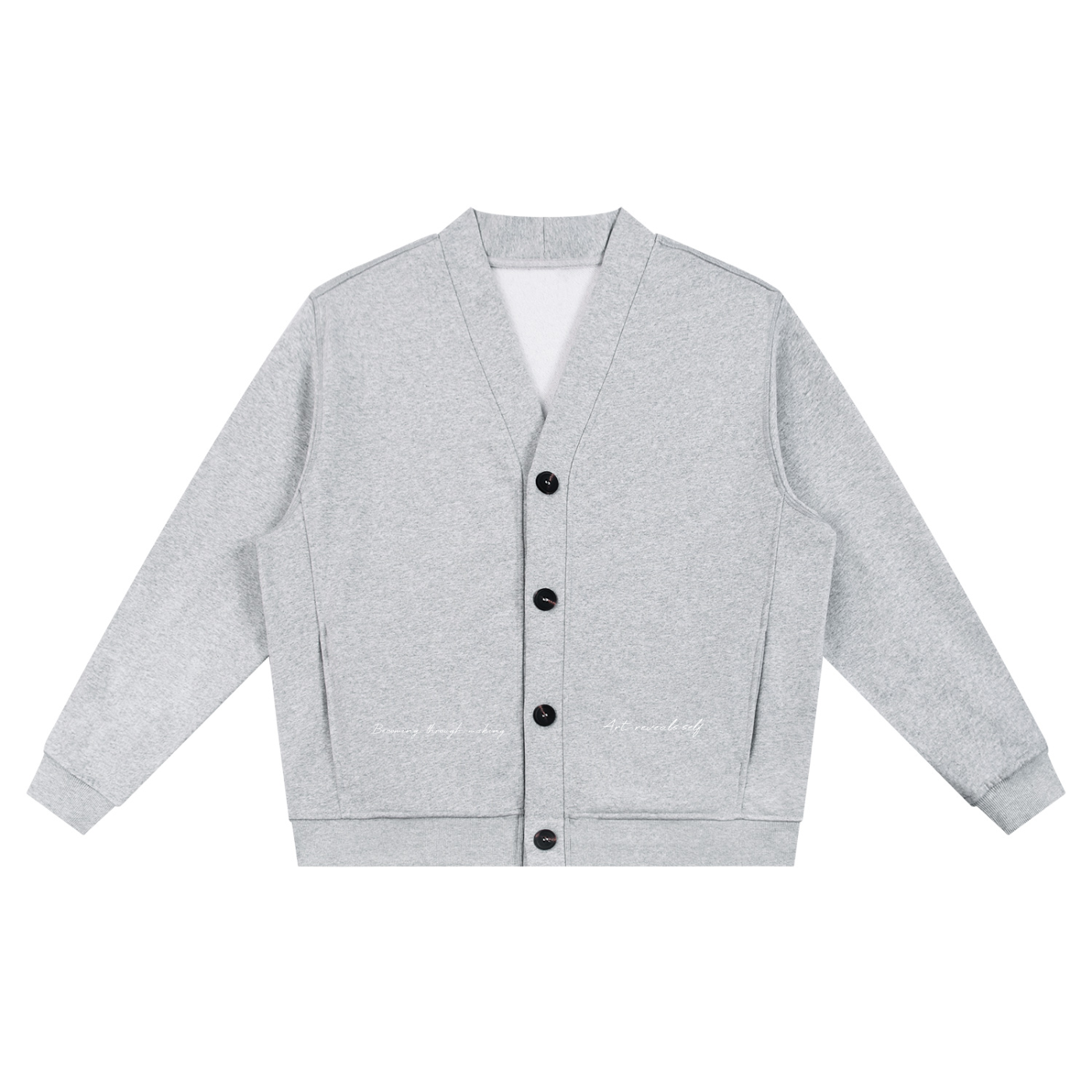 "Art" Sweat Cardigan