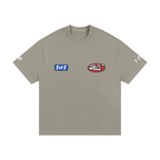 Camiseta esencial de algodón pesado