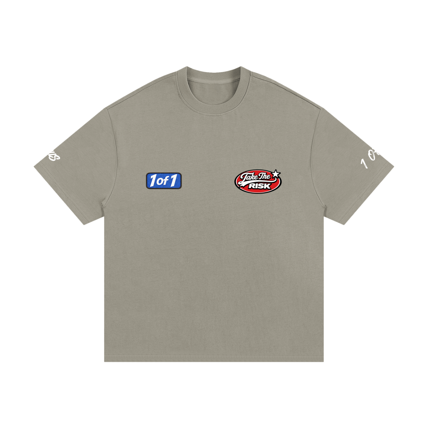 Camiseta esencial de algodón pesado