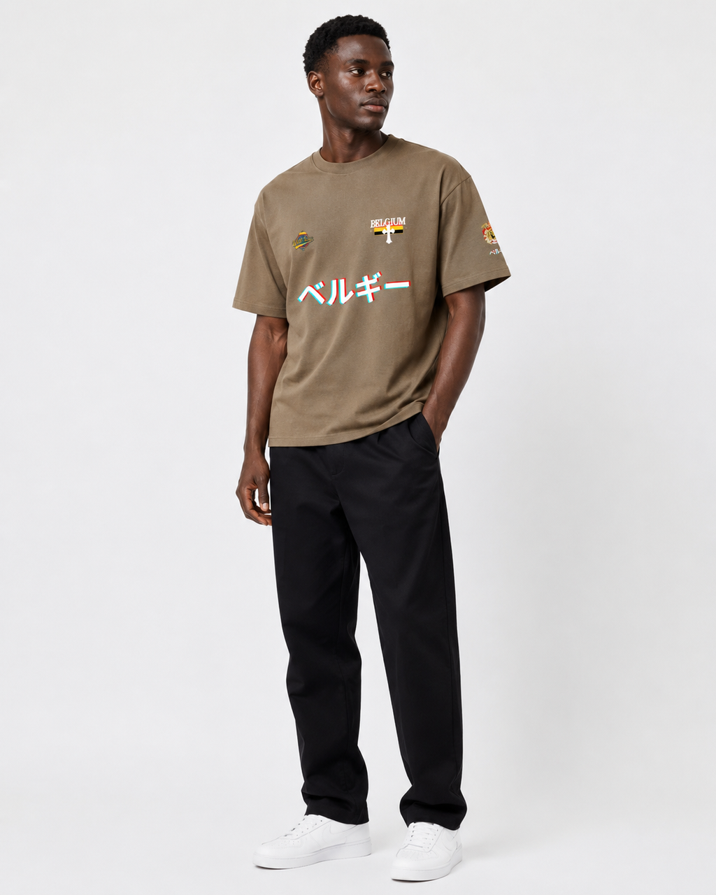 "Belgium" Home Heavyweight T-Shirt