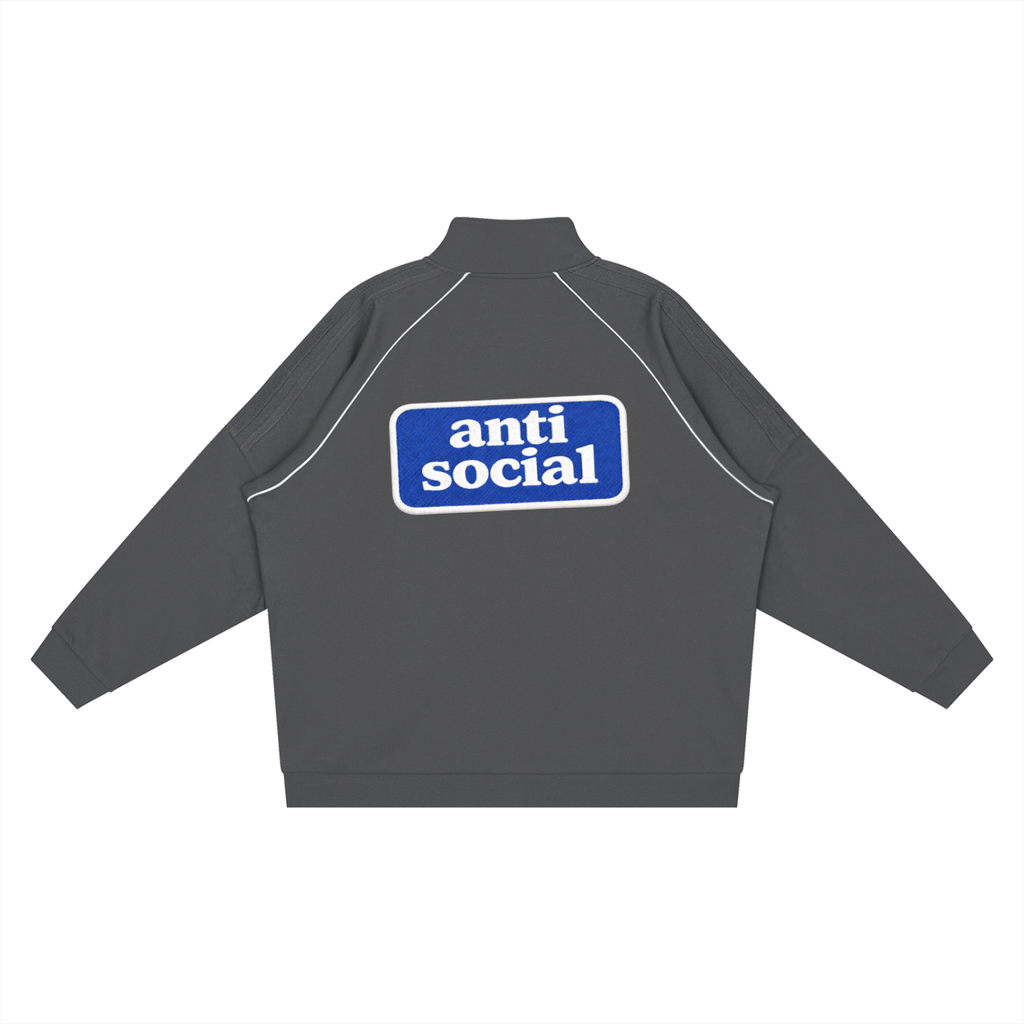 Chaqueta con mangas reflectantes "Antisocial" 