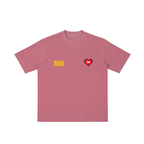 Camiseta vintage con hombros caídos y lavado